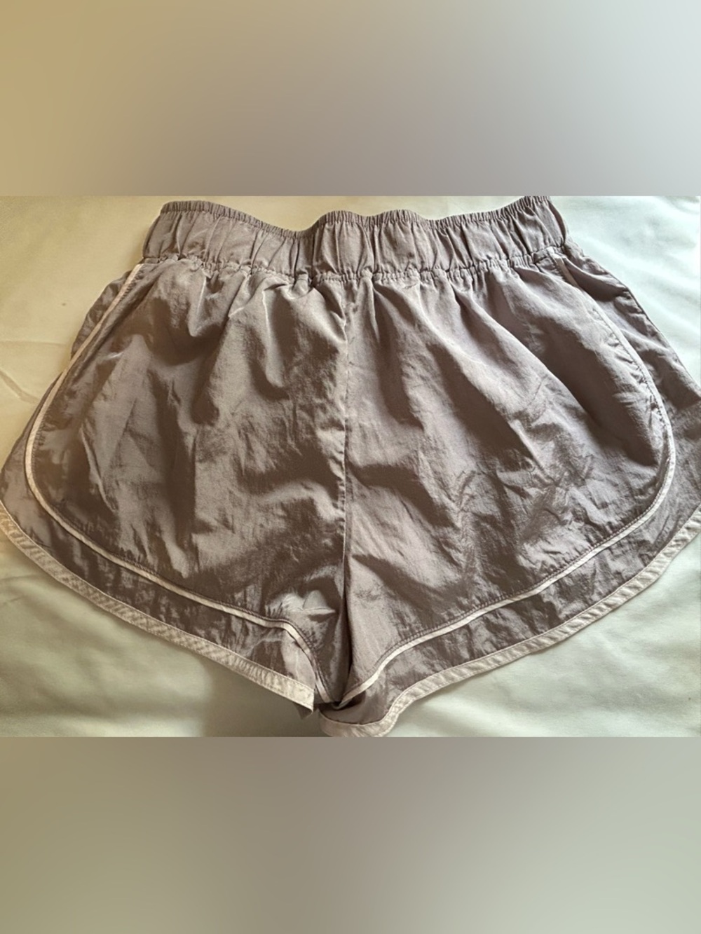 FP Movement by Free People Mauve Athletic Shorts with Elastic Waist